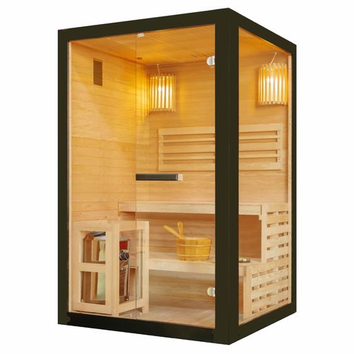 9002827054441 - SANOTECHNIK Sauna PANORAMA BLACK 9002827054441 - SANOTECHNIK Sauna PANORAMA BLACK
