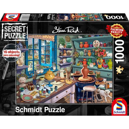 4001504596569 - Steve Read - Secret Puzzle Künstler-Atelier Puzzle 1000 Teile 4001504596569 Schmidt 4001504596569 - Steve Read - Secret Puzzle Künstler-Atelier Puzzle 1000 Teile 4001504596569 Schmidt