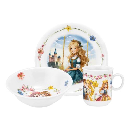 4052212143521 - Kindergeschirr Set Compact Prinzessin 3er Set 4052212143521 - Kindergeschirr Set Compact Prinzessin 3er Set