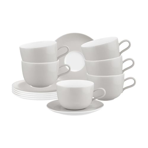 4262487297700 - Milchkaffeetassen mit Untertassen Liberty Pure Colors 380 ml 6er Set 4262487297700 - Milchkaffeetassen mit Untertassen Liberty Pure Colors 380 ml 6er Set