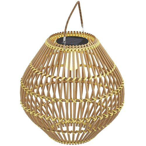 4255633554291 - Solarleuchte Rattan Gartenleuchte Wasserdichte Solarlampe mit Lichtsensor led Gartenlampe mit Trommel-Design für Terrasse Balkon Stahl Gelb 4255633554291 - Solarleuchte Rattan Gartenleuchte Wasserdichte Solarlampe mit Lichtsensor led Gartenlampe mit Trommel-Design für Terrasse Balkon Stahl Gelb