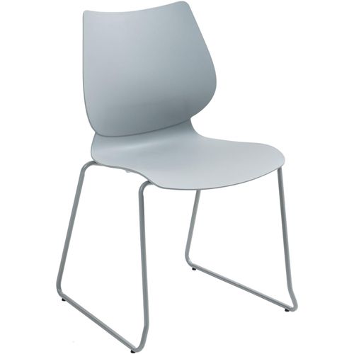 4255716351717 - Stapelstuhl Houma platzsparend stapelbar mit Rückenlehne Sitzschale aus Kunststoff stabiles Metallgestell Esszimmerstuhl modern 4255716351717 - Stapelstuhl Houma platzsparend stapelbar mit Rückenlehne Sitzschale aus Kunststoff stabiles Metallgestell Esszimmerstuhl modern