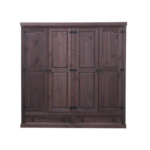 4250781449024 - 4tr Kleiderschrank New Mexiko (B)194 x (H)1955 x (T)58cm 4250781449024 - 4tr Kleiderschrank New Mexiko (B)194 x (H)1955 x (T)58cm