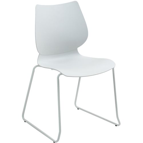 4255716351731 - Stapelstuhl Houma platzsparend stapelbar mit Rückenlehne Sitzschale aus Kunststoff stabiles Metallgestell Esszimmerstuhl modern 4255716351731 - Stapelstuhl Houma platzsparend stapelbar mit Rückenlehne Sitzschale aus Kunststoff stabiles Metallgestell Esszimmerstuhl modern