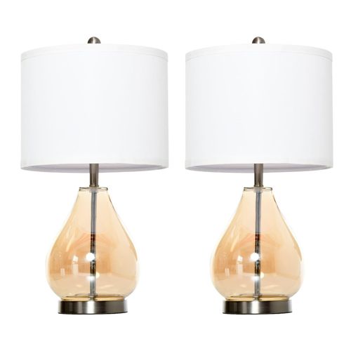 4251774902908 - 2er-Tischlampenset mit Leinen-Lampenschirm weiß silber bernstein 30 x 56 cm (ØxH) Tischleuchte Nachttischlampe Tischlampe Lampe 4251774902908 - 2er-Tischlampenset mit Leinen-Lampenschirm weiß silber bernstein 30 x 56 cm (ØxH) Tischleuchte Nachttischlampe Tischlampe Lampe