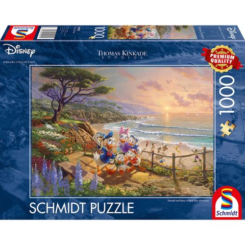 4001504599515 - Puzzle - Thomas Kinkade Disney - Donald & Daisy A Duck Day Afternoon (1000 pieces) Boden 4001504599515 - Puzzle - Thomas Kinkade Disney - Donald & Daisy A Duck Day Afternoon (1000 pieces) Boden