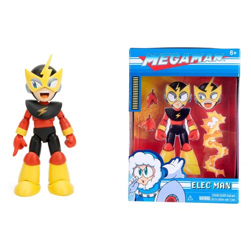 4006333085802 - Jada Toys Mega Man - Elec Man Spielfigur 4006333085802 - Jada Toys Mega Man - Elec Man Spielfigur