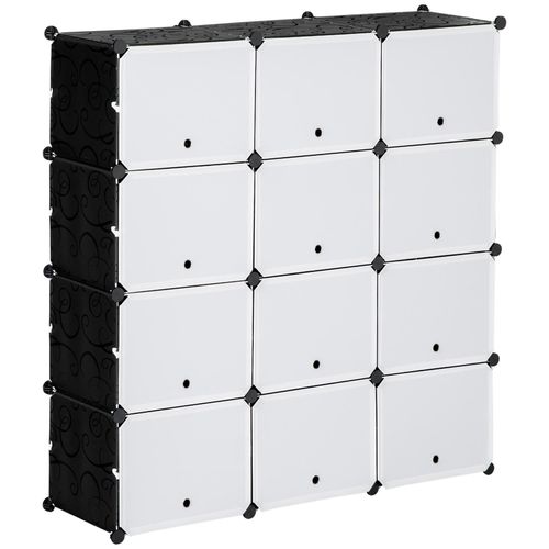 4251774963664 - DIY Regalsystem mit 12 Würfeln stapelbar DIY-Würfelregal Schuhregal Aufbewahrungsregal Standr 4251774963664 - DIY Regalsystem mit 12 Würfeln stapelbar DIY-Würfelregal Schuhregal Aufbewahrungsregal Standr