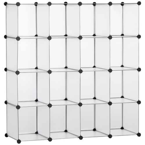 4251774962865 - DIY Regalsystem mit 16 Würfeln stapelbar DIY-Würfelregal Schuhregal Aufbewahrungsregal Standr 4251774962865 - DIY Regalsystem mit 16 Würfeln stapelbar DIY-Würfelregal Schuhregal Aufbewahrungsregal Standr