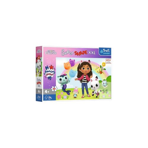 5900511500394 - Gabbys Dollhouse Puzzle – 60-teiliges Kinderpuzzle für kleinen 5900511500394 - Gabbys Dollhouse Puzzle – 60-teiliges Kinderpuzzle für kleinen
