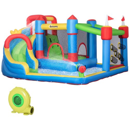 4251774950114 - Hüpfburg mit Gebläse bunt 390L x 300B x 197H cm wasserpark aufblasbare hüpfburg mit gebläse wasserspielcenter 4251774950114 - Hüpfburg mit Gebläse bunt 390L x 300B x 197H cm wasserpark aufblasbare hüpfburg mit gebläse wasserspielcenter
