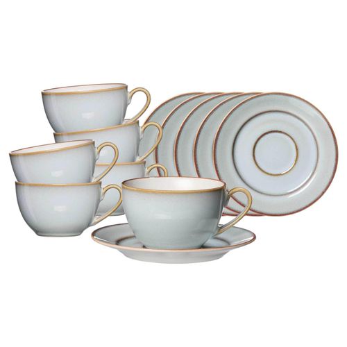4262487293351 - Kaffeetassen mit Untertassen Portofino 220 ml 6er Set 4262487293351 - Kaffeetassen mit Untertassen Portofino 220 ml 6er Set
