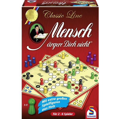 4001504490850 - Classic Line Mensch aergere Dich nicht® (grosse Spielfiguren) 4001504490850 - Classic Line Mensch aergere Dich nicht® (grosse Spielfiguren)