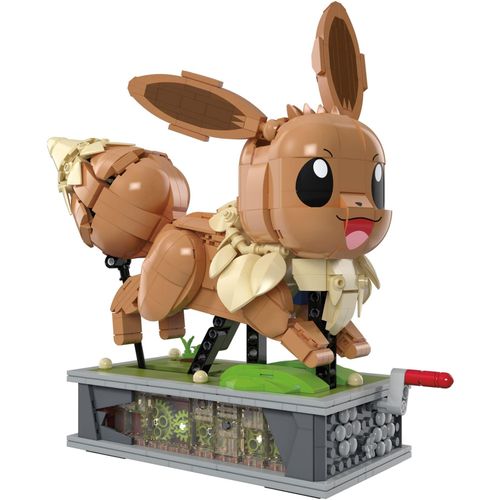 0194735190768 - MegaBloks Konstruktionsspielzeug MEGA Pokémon Bewegliches Evoli Bauspielzeug-Set für Sammler 0194735190768 - MegaBloks Konstruktionsspielzeug MEGA Pokémon Bewegliches Evoli Bauspielzeug-Set für Sammler