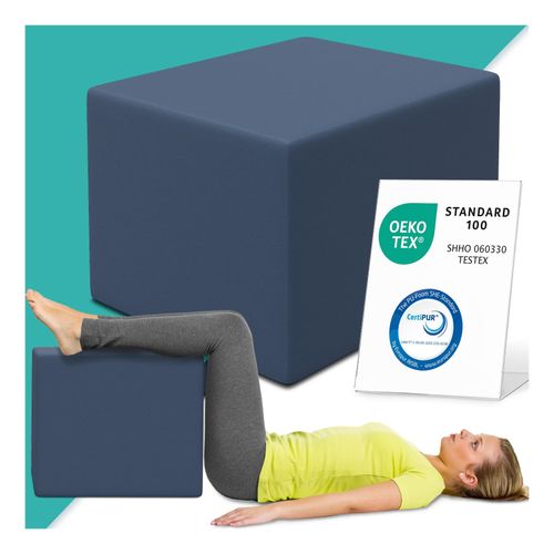 4260641680436 - aktivshop Bandscheibenwürfel Stufenlagerungswürfel zur Stufenlagerung Stufenbett mit Bezug Fitness Würfel Schaumstoff 40 x 50 x 50 cm 4260641680436 - aktivshop Bandscheibenwürfel Stufenlagerungswürfel zur Stufenlagerung Stufenbett mit Bezug Fitness Würfel Schaumstoff 40 x 50 x 50 cm