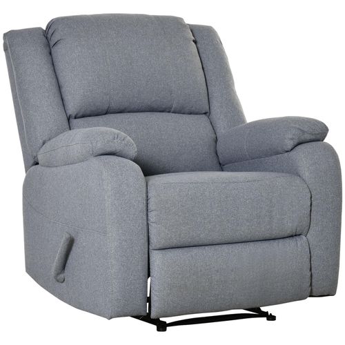 4251774958431 - Relaxsessel mit EInstellbarkeitsfunktion grau 90L x 96B x 98H cm gepolstert entspannend therapeutisch wohltuend arbeitszimmer