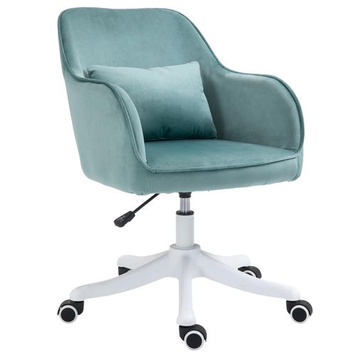 4251774984218 - Bürostuhl Höhenverstellbar mit Vibrationsfunktion grün 55B x 65T x 89H cm Bürostuhl Schreibtischstuhl Drehstuhl Höhenverstellbar Stuhl