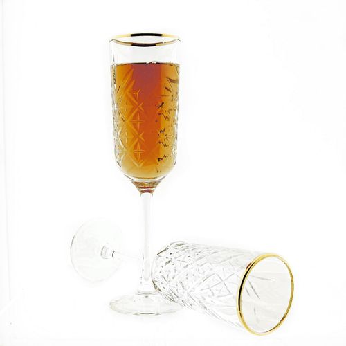 4252021385437 - 4er Set Champagner Sektglas 175ml 4252021385437 - 4er Set Champagner Sektglas 175ml
