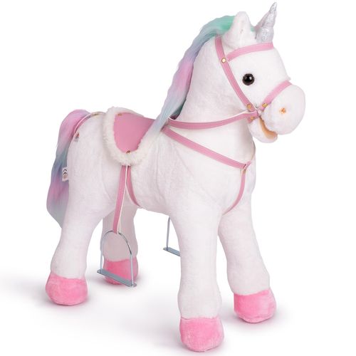 4250518575804 - Pink Papaya Stehpferd zum Draufsitzen für Kinder Rainbow 4250518575804 - Pink Papaya Stehpferd zum Draufsitzen für Kinder Rainbow