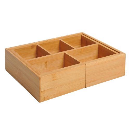 4250871263226 - Ausziehbarer Organizer mit 5 bis 7 Fächer natur (246-41) x 176 x 7 cm (LxBxH) Schubladenorganizer Aufbewahrungsbox Organisation 4250871263226 - Ausziehbarer Organizer mit 5 bis 7 Fächer natur (246-41) x 176 x 7 cm (LxBxH) Schubladenorganizer Aufbewahrungsbox Organisation