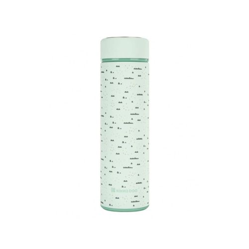 3800171205030 - Kikkaboo Isolierflasche Savanna 500 ml Thermoskanne Auslaufsicher Teesieb hellgrün