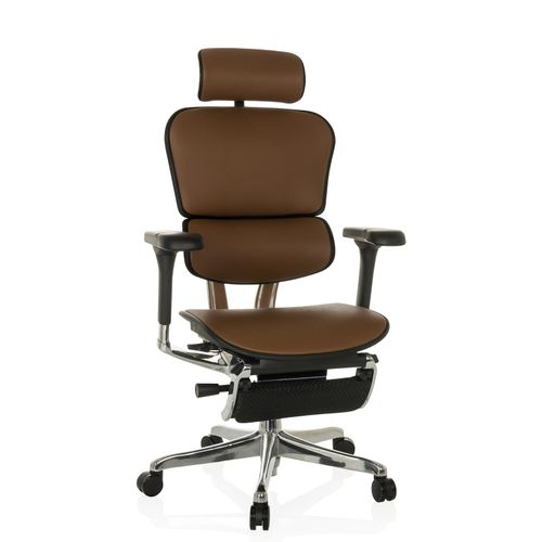 4064323037712 - Luxus Chefsessel ERGOHUMAN PLUS LEGPRO GEN2 Leder mit Armlehnen (höhenverstellbar) hjh OFFICE 4064323037712 - Luxus Chefsessel ERGOHUMAN PLUS LEGPRO GEN2 Leder mit Armlehnen (höhenverstellbar) hjh OFFICE