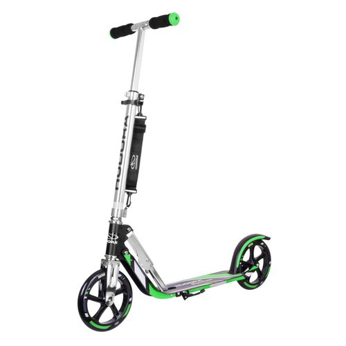 4005998086001 - HUDORA Scooter HUDORA Big Wheel 205 RX Pro schwarz grün - Das Original 4005998086001 - HUDORA Scooter HUDORA Big Wheel 205 RX Pro schwarz grün - Das Original