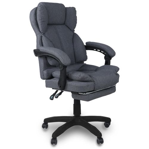 4250931577386 - Bürostuhl mit gepolsterten 3-Punkt-Armlehnen - Schreibtischstuhl mit Kopf- und Fußstütze - ergonomischer Bürostuhl mit einer verstellbaren Rückenlehne für gesündere Sitzpositionen 4250931577386 - Bürostuhl mit gepolsterten 3-Punkt-Armlehnen - Schreibtischstuhl mit Kopf- und Fußstütze - ergonomischer Bürostuhl mit einer verstellbaren Rückenlehne für gesündere Sitzpositionen