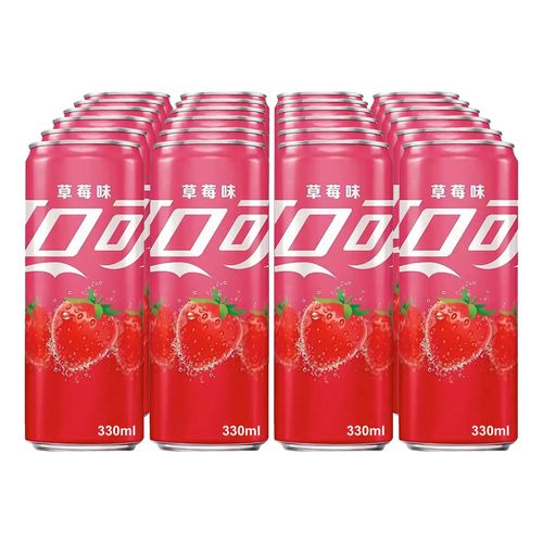 4260301529419 - Coke Strawberry 033 Liter Dose 24er Pack