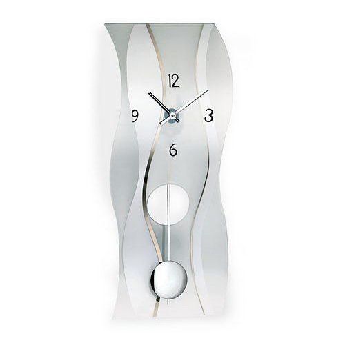 4037445136694 - Pendelwanduhr AMS W7246 silber (silberfarben) Wanduhren B L 60cm x 25cm QuarzuhrMineralglasgehäuseEsszimmerWohnzimmerMade in Germany 4037445136694 - Pendelwanduhr AMS W7246 silber (silberfarben) Wanduhren B L 60cm x 25cm QuarzuhrMineralglasgehäuseEsszimmerWohnzimmerMade in Germany