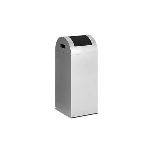 4030695210121 - VAR Selbstlöschender Wertstoffsammler Volumen 60 l BxHxT 320 x 800 x 320 mm silber Klappe anthrazit 4030695210121 - VAR Selbstlöschender Wertstoffsammler Volumen 60 l BxHxT 320 x 800 x 320 mm silber Klappe anthrazit