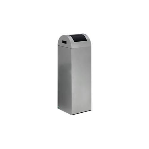 4030695211029 - VAR Selbstlöschender Wertstoffsammler Volumen 89 l BxHxT 320 x 1045 x 320 mm silber Klappe anthrazit 4030695211029 - VAR Selbstlöschender Wertstoffsammler Volumen 89 l BxHxT 320 x 1045 x 320 mm silber Klappe anthrazit