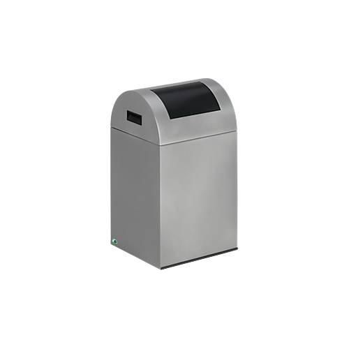 4030695210824 - VAR Selbstlöschender Wertstoffsammler Volumen 43 l BxHxT 320 x 600 x 320 mm silber Klappe anthrazit 4030695210824 - VAR Selbstlöschender Wertstoffsammler Volumen 43 l BxHxT 320 x 600 x 320 mm silber Klappe anthrazit