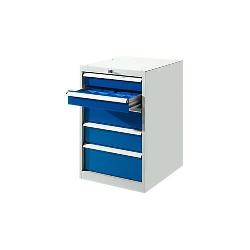 4051273622358 - Schubladenschrank SB 5801 lichtgrau blau 4051273622358 - Schubladenschrank SB 5801 lichtgrau blau