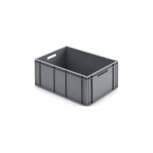 4026698002719 - Eurokasten Ringoplast 55 l lebensmittelgeeignet geschlossen 2 Durchfassgriffe L 600 x B 400 x H 273 mm Kunststoff grau 4026698002719 - Eurokasten Ringoplast 55 l lebensmittelgeeignet geschlossen 2 Durchfassgriffe L 600 x B 400 x H 273 mm Kunststoff grau