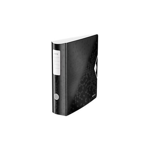 4002432594634 - LEITZ® Ordner Active WOW DIN A4 Rückenbreite 82 mm 5 Stück schwarz