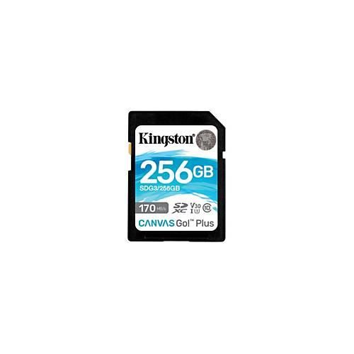 0740617301519 - KINGSTON Canvas Go! Plus 256 GB SDXC Speicherkarte SDG3 256GB 0740617301519 - KINGSTON Canvas Go! Plus 256 GB SDXC Speicherkarte SDG3 256GB