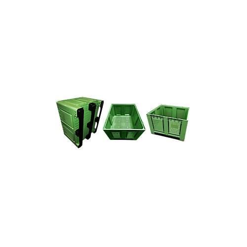 4260582170324 - Palettenbehälter Big Box FP-FBO1210K 680 l B 1200 x T 1000 x H 790 mm perforiert hellgrün 3 Kufen bis 450 kg 4260582170324 - Palettenbehälter Big Box FP-FBO1210K 680 l B 1200 x T 1000 x H 790 mm perforiert hellgrün 3 Kufen bis 450 kg