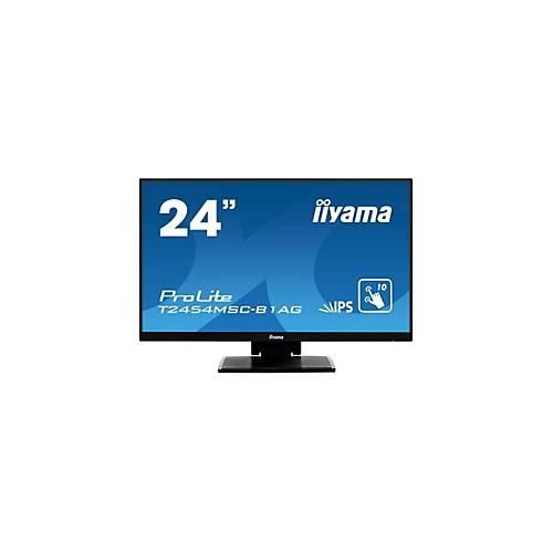 4948570116416 - iiyama ProLite T2454MSC-B1AG - LED-Monitor - 605 cm (238) - Touchscreen - 1920 x 1080 Full HD (1080p) @ 60 Hz - IPS - 250 cd m² - 10001 - 5 ms - HDMI VGA - Lautsprecher - mattschwarz 4948570116416 - iiyama ProLite T2454MSC-B1AG - LED-Monitor - 605 cm (238) - Touchscreen - 1920 x 1080 Full HD (1080p) @ 60 Hz - IPS - 250 cd m² - 10001 - 5 ms - HDMI VGA - Lautsprecher - mattschwarz