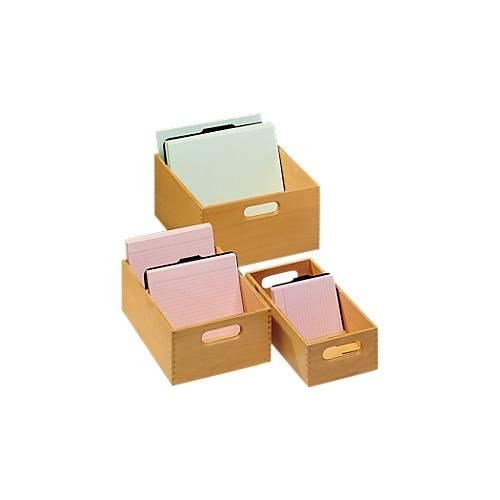 4012473050501 - Karteikasten ohne Deckel für A5 buche 230x250x98mm für 900 Karten Holz 4012473050501 HAN 4012473050501 - Karteikasten ohne Deckel für A5 buche 230x250x98mm für 900 Karten Holz 4012473050501 HAN