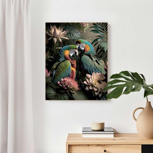 8714597656596 - Wandbild REINDERS Tropical Love grün (farbe bild(er) grün) B50cm H40cm T3cm MDF Bilder 8714597656596 - Wandbild REINDERS Tropical Love grün (farbe bild(er) grün) B50cm H40cm T3cm MDF Bilder