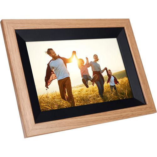 4048805302741 - ROLLEI Smart Frame WiFi 105 mit App-Funktion Digitaler Bilderrahmen 2553 cm 1200 x 1920p Wooden Braun 4048805302741 - ROLLEI Smart Frame WiFi 105 mit App-Funktion Digitaler Bilderrahmen 2553 cm 1200 x 1920p Wooden Braun