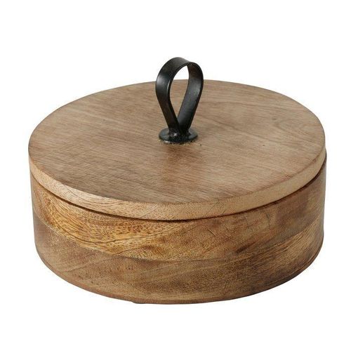 4020607852242 - Boltze Gruppe - Runde Box kabir Mangoholz ø 19 cm 4020607852242 - Boltze Gruppe - Runde Box kabir Mangoholz ø 19 cm