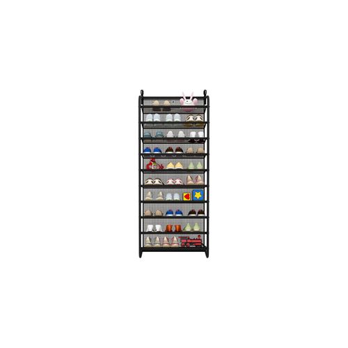 0754495670292 - Northix - Hängende Schuhregal für Tür - 10 Regale 0754495670292 - Northix - Hängende Schuhregal für Tür - 10 Regale