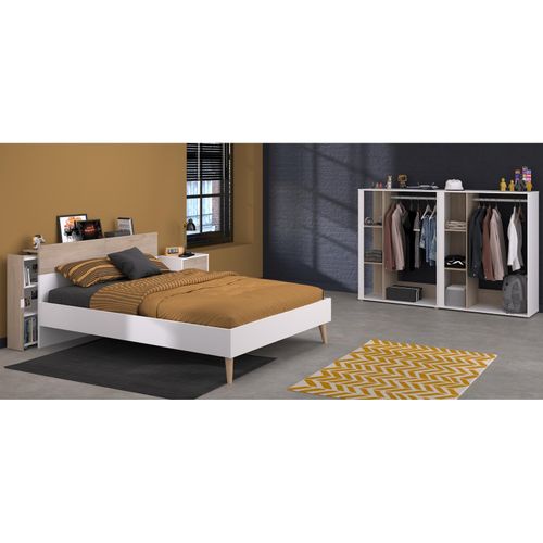 3480940303183 - Kinderzimmer-Set 5-teilig Aalborg 13 Weiß Japanische Eiche 3480940303183 - Kinderzimmer-Set 5-teilig Aalborg 13 Weiß Japanische Eiche