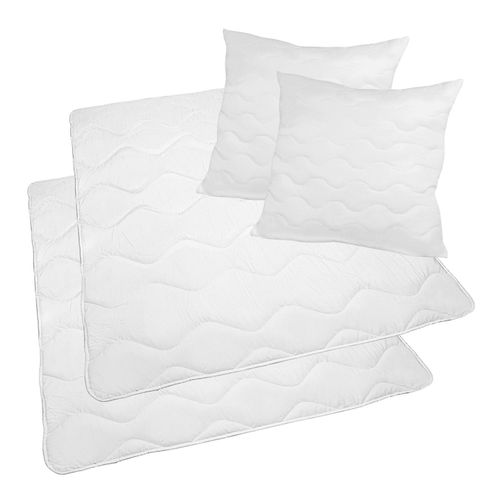 4262366130296 - NYVI Bettdeckenset DreamScience Comfort 135x200 cm - 4-teilig - 2x Bettdecke 135x200 cm + 2x Kopfkissen 80x80 cm 4262366130296 - NYVI Bettdeckenset DreamScience Comfort 135x200 cm - 4-teilig - 2x Bettdecke 135x200 cm + 2x Kopfkissen 80x80 cm