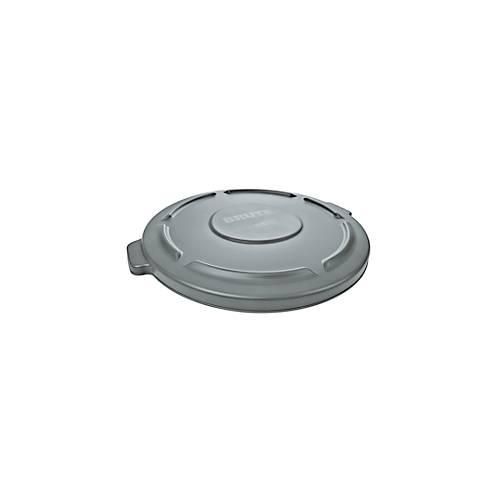 0086876187465 - Deckel für runden Abfallbehälter Brute 1665 L Polypropylen grau