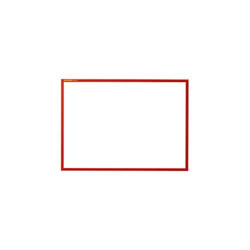 4250510812556 - Pure SSI Magnetrahmen Standard DIN A4 Querformat 5 Stück kunststoffbeschichtetes Metall rot