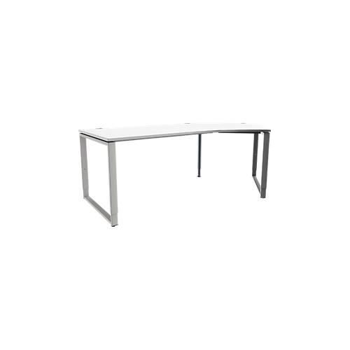 4250510882078 - Genius Winkelschreibtisch MODENA FLEX 135° Bügelfuß Ansatz rechts B B 2165 mm weiß 4250510882078 - Genius Winkelschreibtisch MODENA FLEX 135° Bügelfuß Ansatz rechts B B 2165 mm weiß