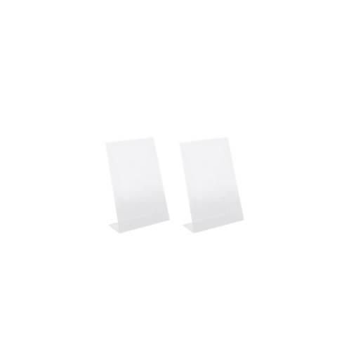 4004360937217 - Tischaufsteller Acryl schräg A5 2 Stück